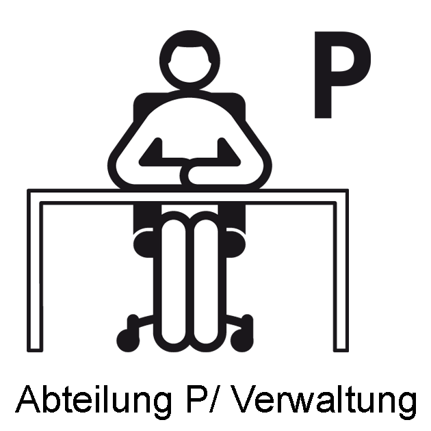 Icon Abteilung P Verwaltung