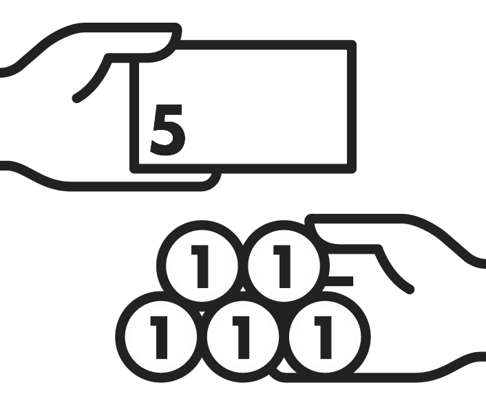 Icon Wechselgeld