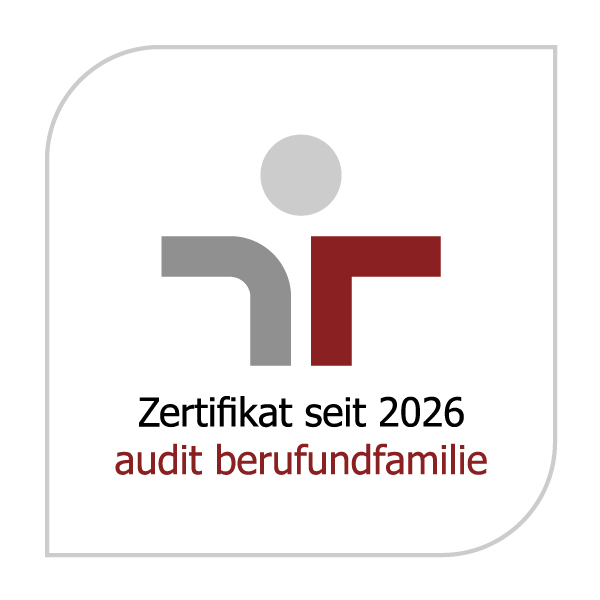 Zertifikat für das Audit Beruf und Familie